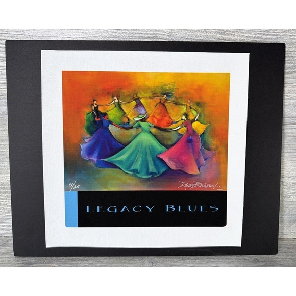 Other - Danny Broadway Original Print "The Circle Unbroken"  Legacy Blues 14/25 Signed